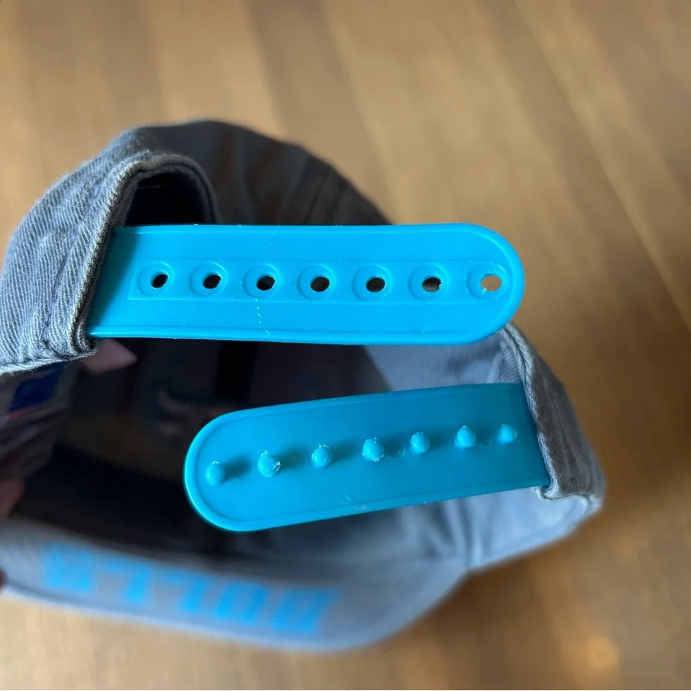 NBA Chicago Bulls Adult Gray and Teal Blue Embroidered SnapBack Baseball Cap - Picture 12 of 13